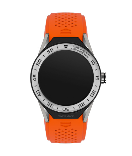 TAG Heuer Carrera Connected Modular 45 Titanium / Stainless Steel / Orange Rubber
